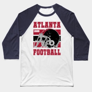 Atlanta Retro Football Baseball T-Shirt